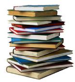 image of a stack of books